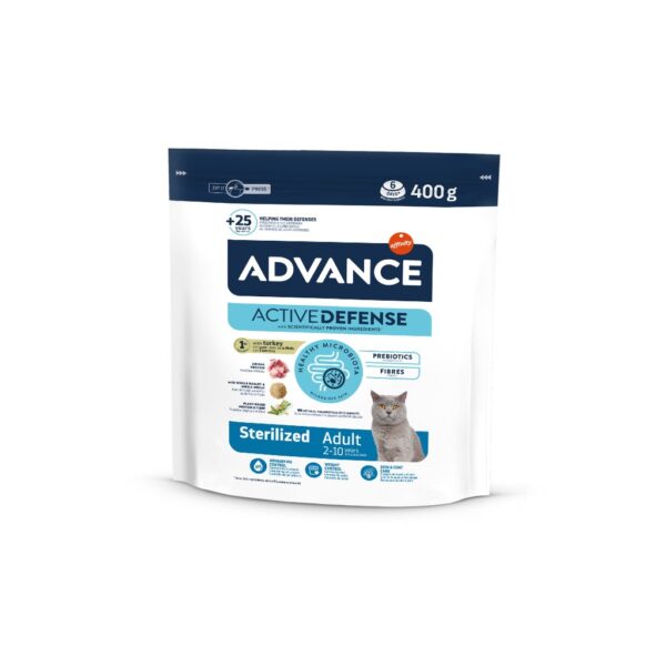 ADVCATSTERILIZEDTURKEY&BARLEY 0,4KG WEPET GATO