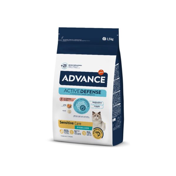 ADVCATSTERILIZEDSENSITIVESALMON 1,5KG WEPET GATO