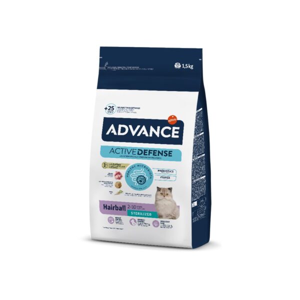 ADVCATSTERILIZEDHAIRBALL 1,5kg wepet gato