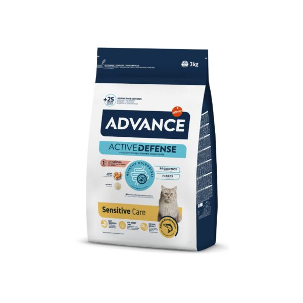 ADVCATADULTSENSITIVESALMON&RICE 3KG WEPET GATO