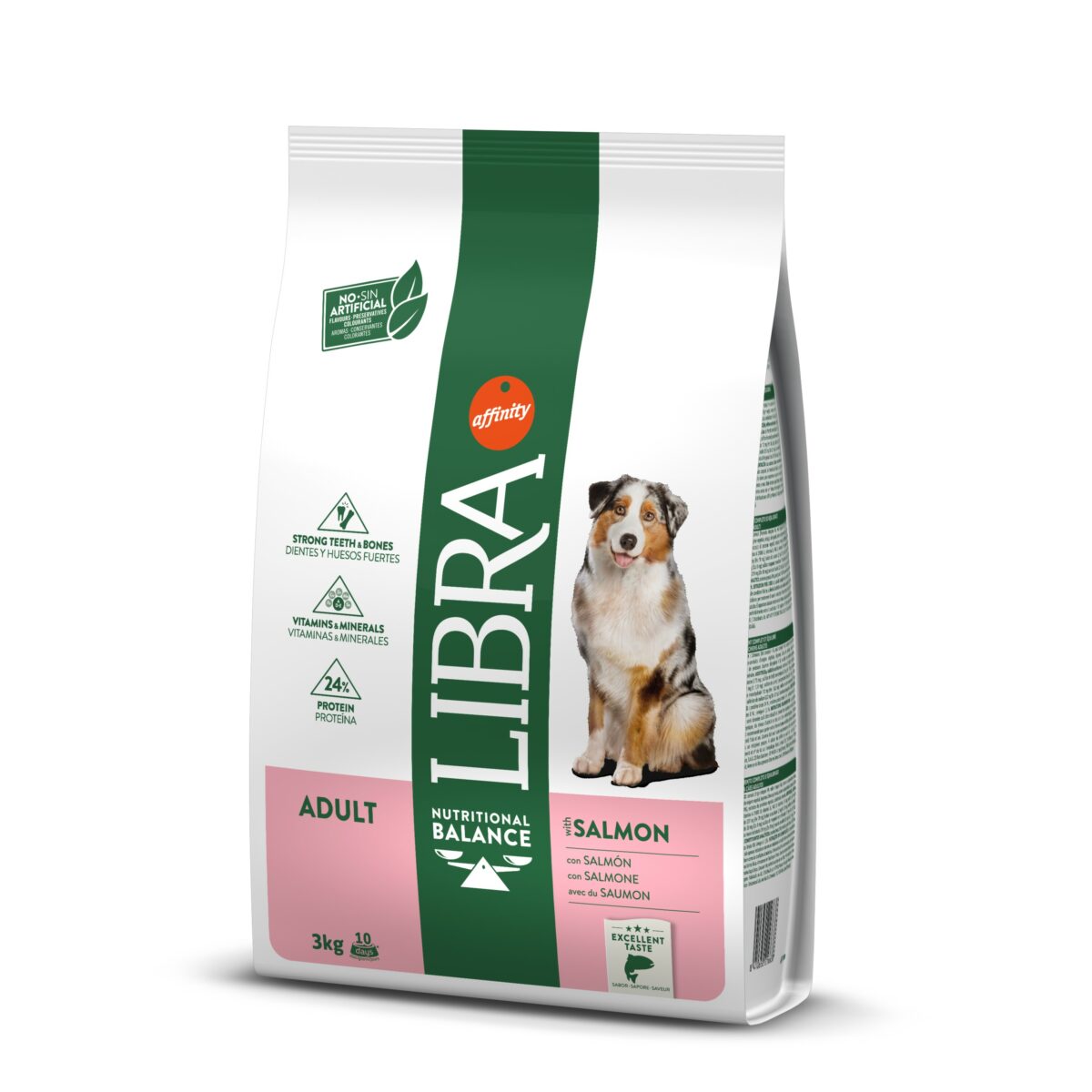 LIBRACAOADULTOSALMAO 3kg wepet cão