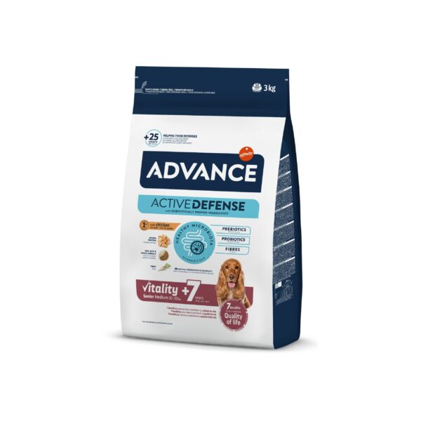 ADVDOGMEDIUMSENIORCHICKEN&RICE 3KG WEPET CÃO