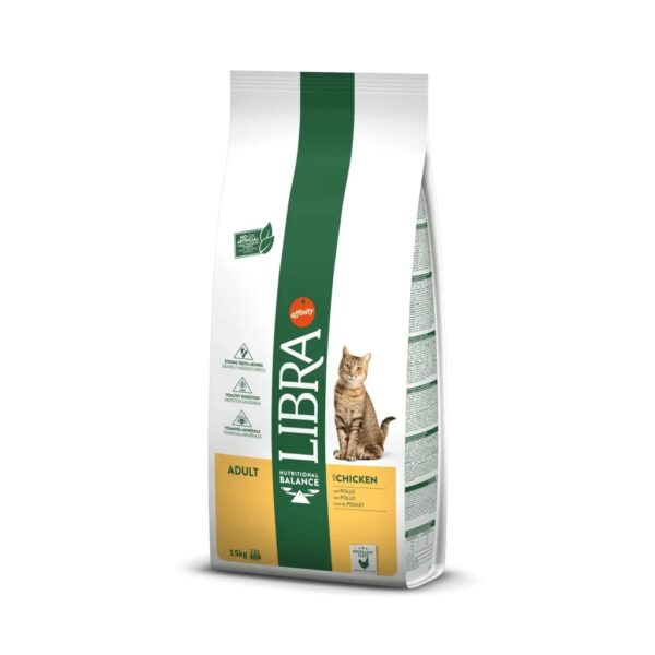 libra cat adult chicken 15kg wepet affinity