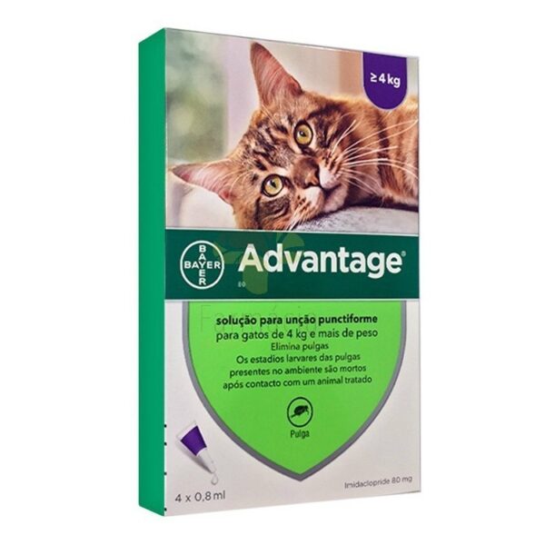 advantage gato +4 kg
