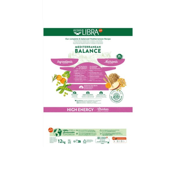 Libra Dog High Energy 12kg WEPET
