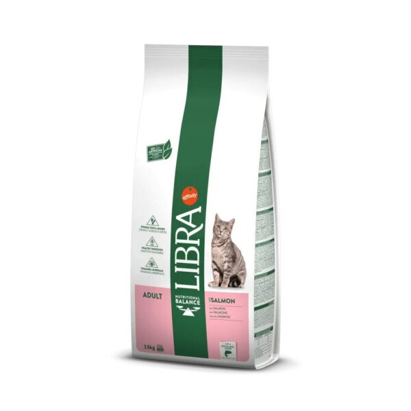 libra cat adult salmon 15kg wepet affinity