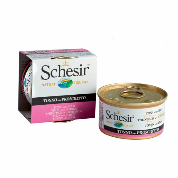 schesir atum com presunto gato 85gr
