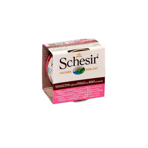 Schesir Atum/Arroz e Frango 85gr