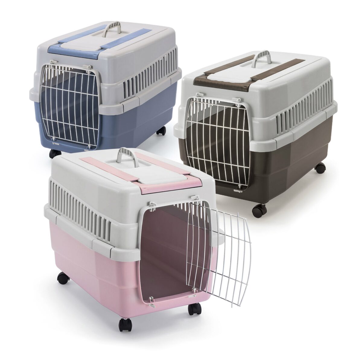 kim-60 transportadora com rodas cão gato