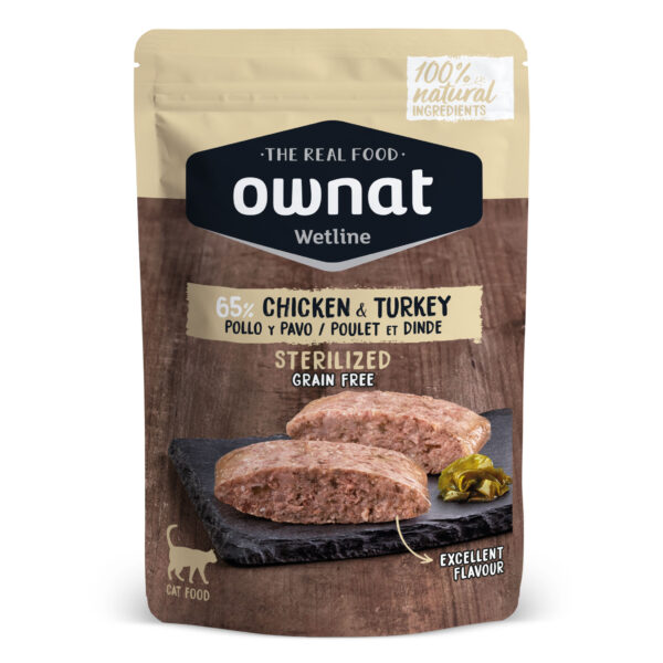 ownat gato steril chicken & turkey