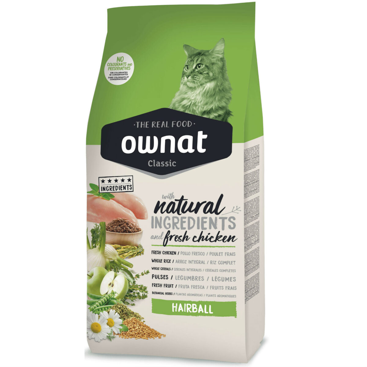 ownat classic gato hairball