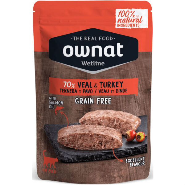 ownat wet gf veal & turkey 85gr