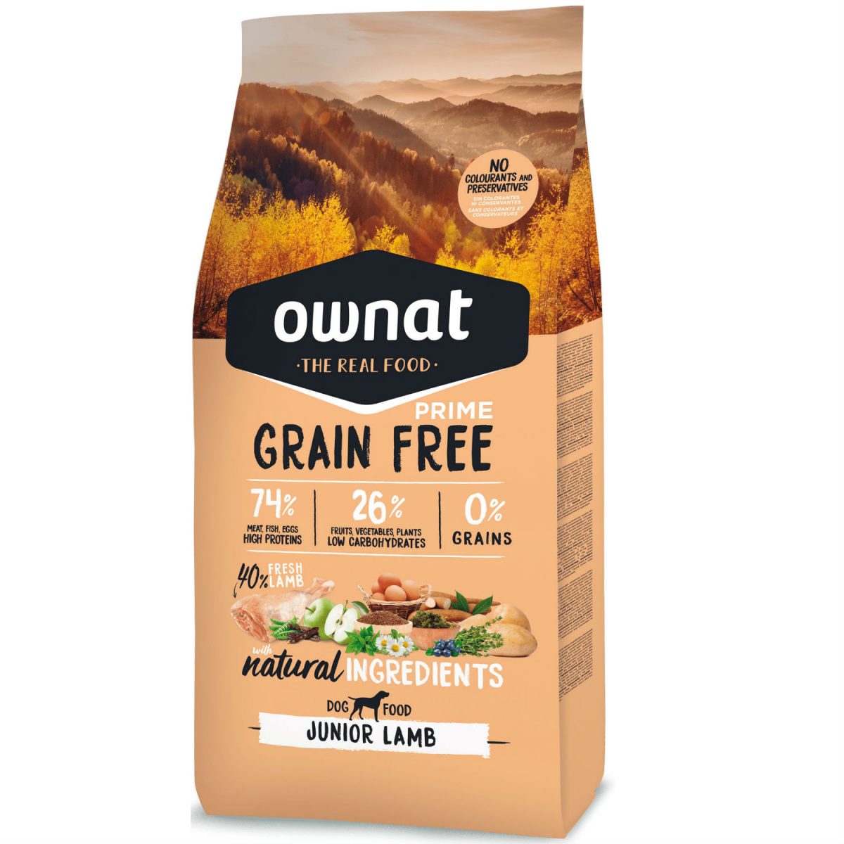 ownat prime grain free junior lamb