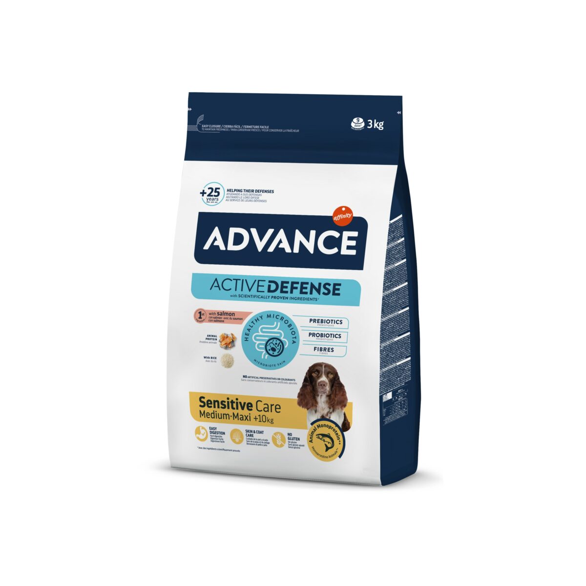 ADVDOGSENSITIVESALMON&RICE 3KG WEPET CÃO