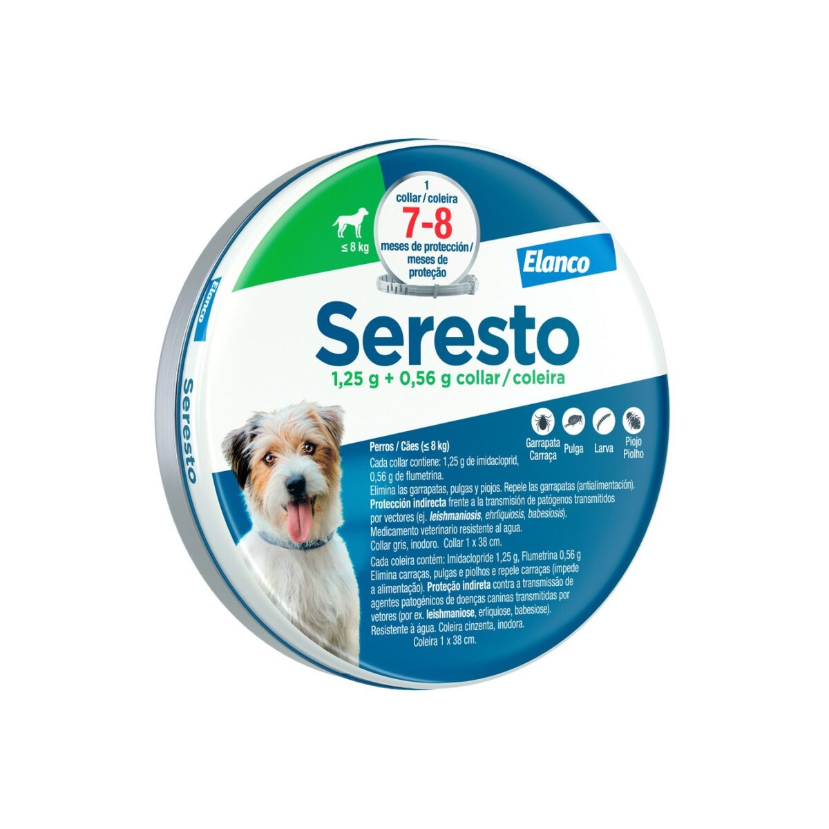 pequeno Seresto Cão Pequeno (até 8kg) 38cm - Image 1