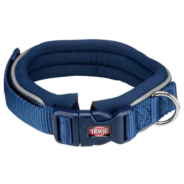 COLEIRA PREMIUM COM NEOPRENO DENIM TRIXIE