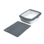 Tapete em PVC para WC de Gatos Antracite - Image 2