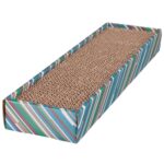 Arranhador em Cartão c/ Catnip para Gato 48x5x13cm