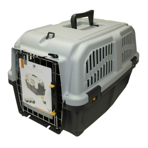 Transportadora SKUDO IATA para cães e gatos 48x31,5x31cm