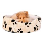 Cama "Charly" Bege com Patinhas - Image 2