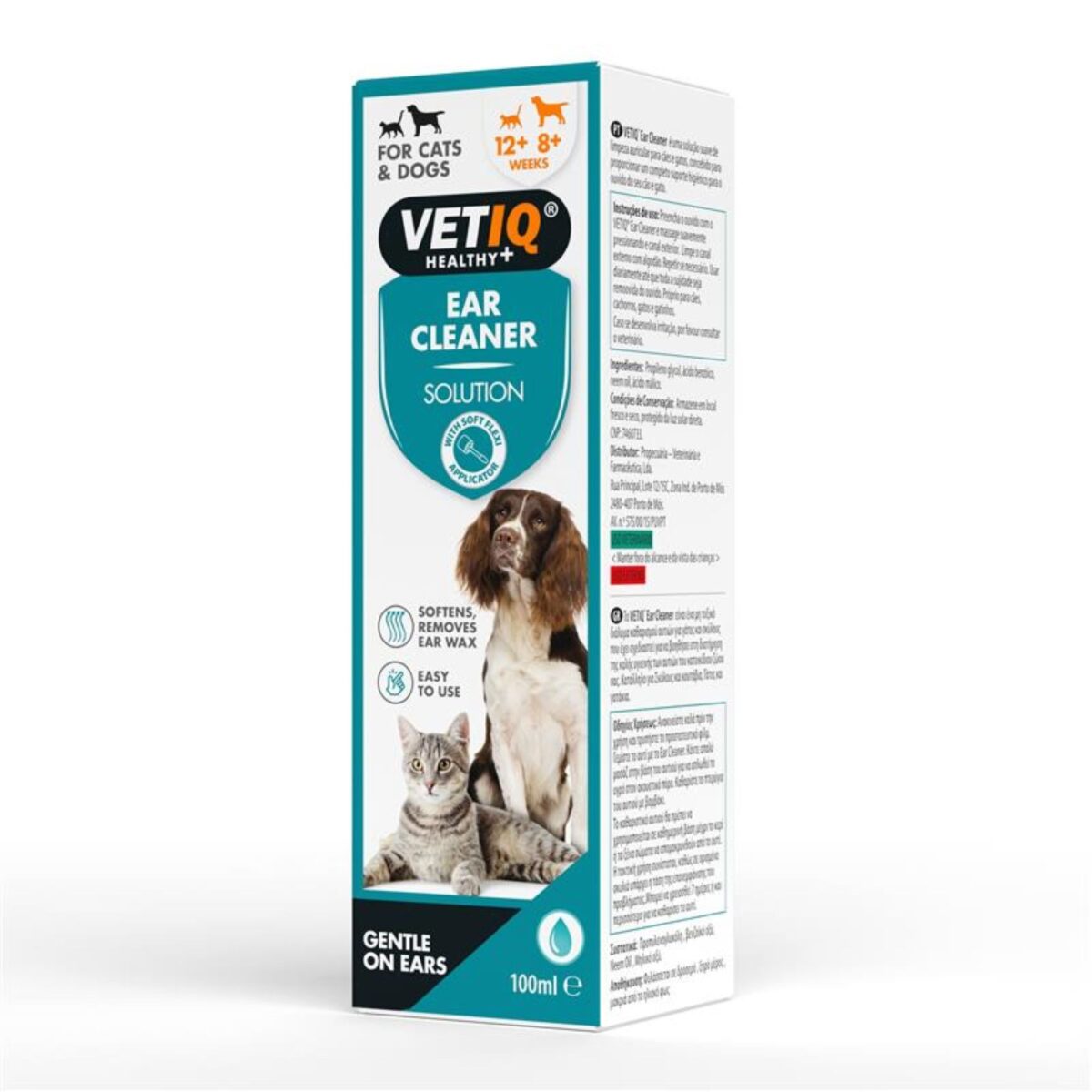 VetIQ Ear Cleaner 100ml WEPET