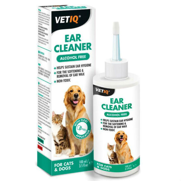 ear cleaner 100ml vetiq