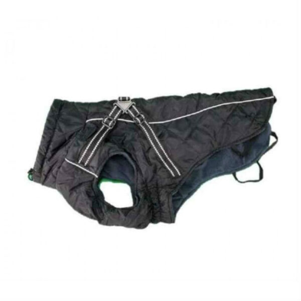 AGASALHO COM PEITORAL PRETO EM SOFTLYNE COM FORRO