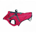 agasalho com peitoal em spandex vermelho com forro