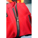 Agasalho com Peitoral em Spandex Vermelho com Forro - Image 3