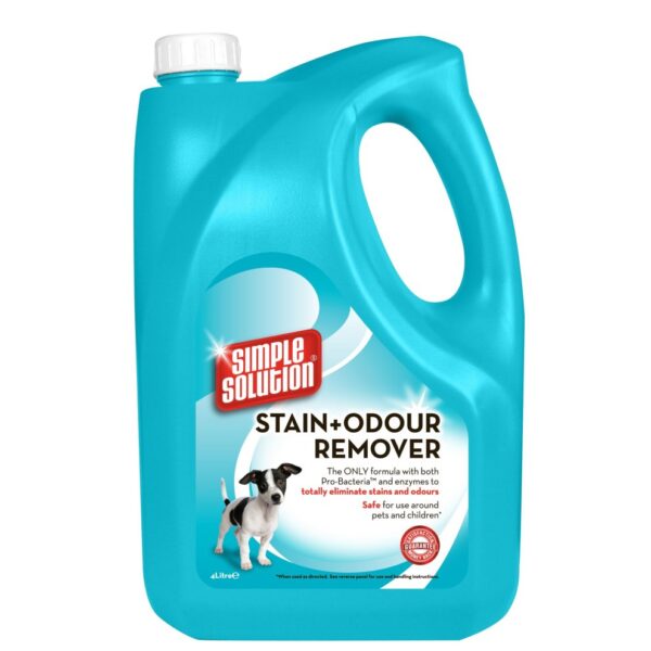 stain and odour remover cão 4l simple solution