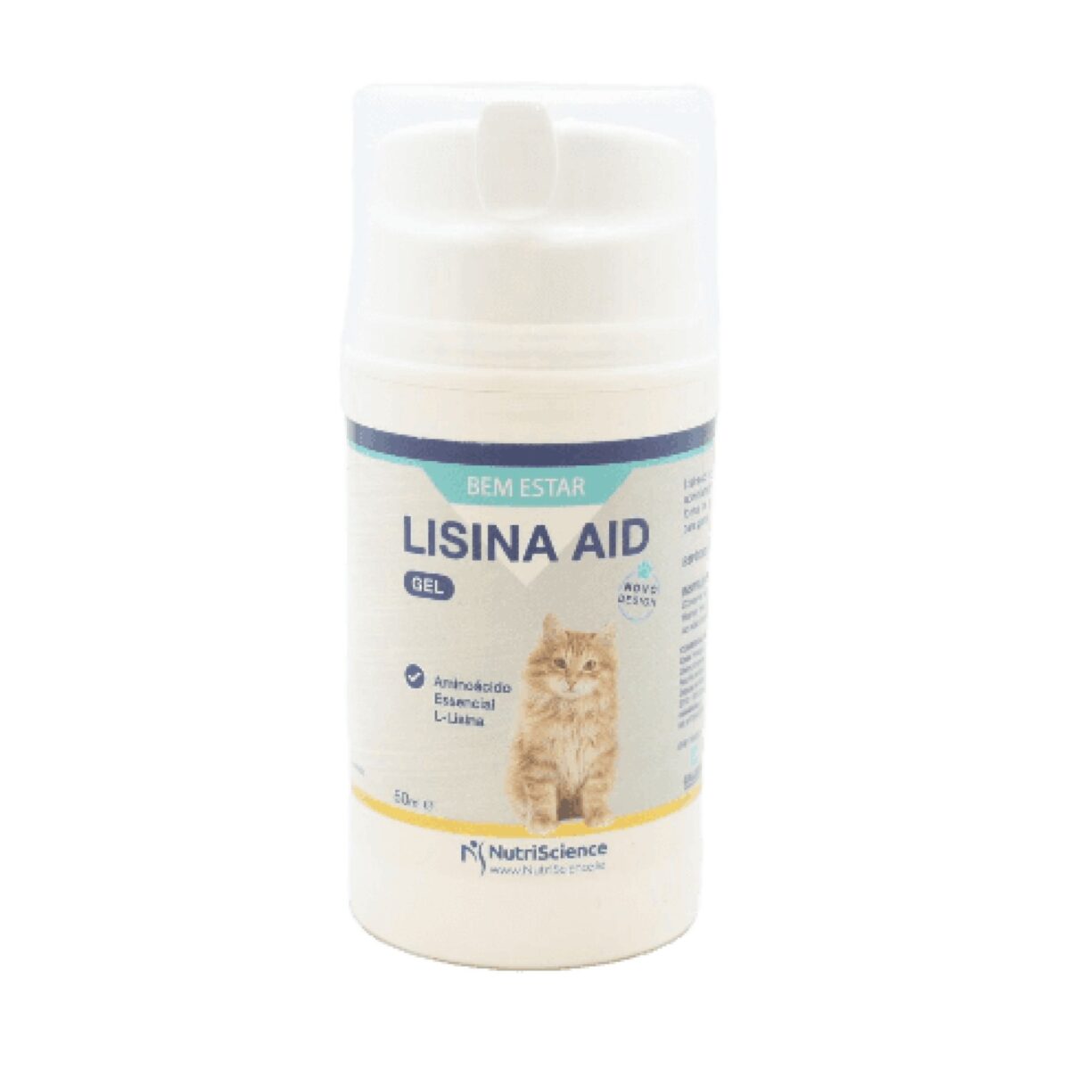 Lisina Aid Gel Gatos 50ml - Image 1