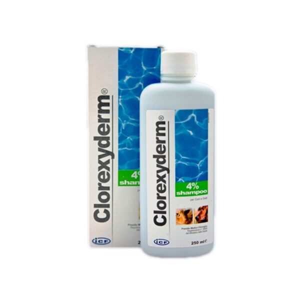 clorexyderm 4% champô 250ml