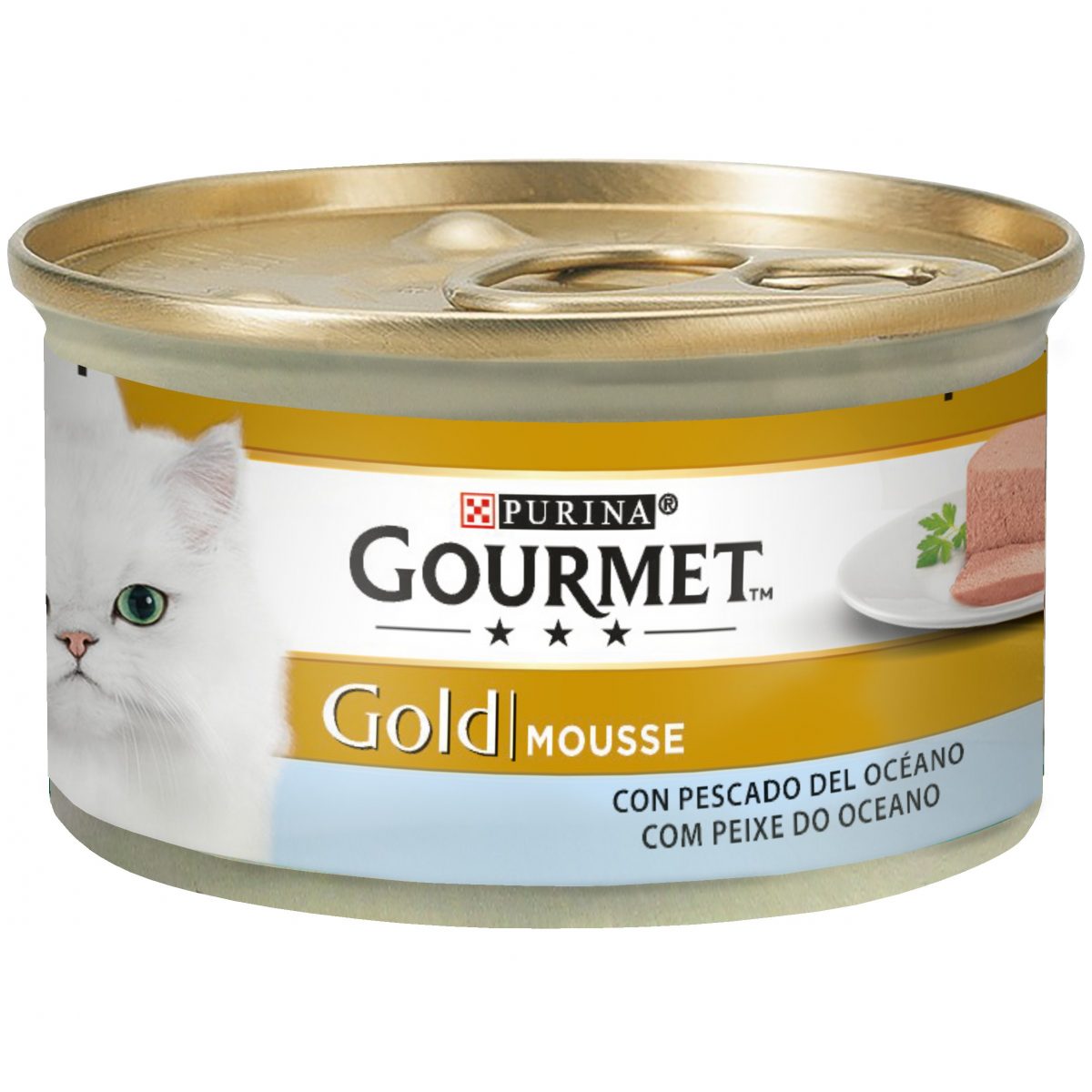purina gourmet gold mousse peixe do oceano 85gr