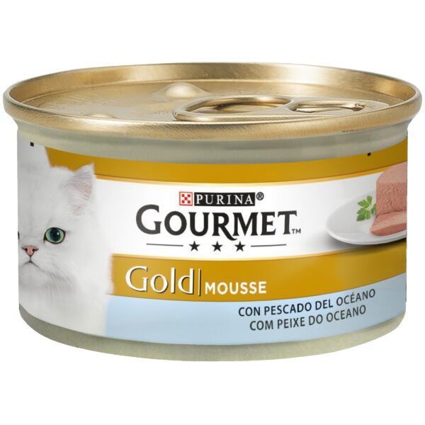 purina gourmet gold mousse peixe do oceano 85gr