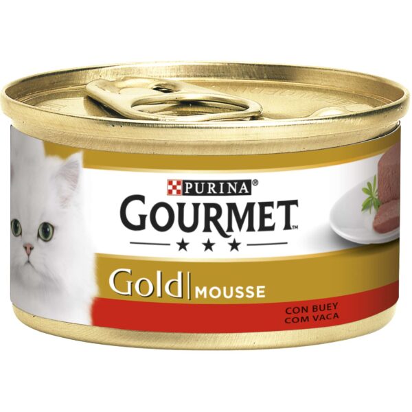 purina gourmet gold mousse vaca 85gr