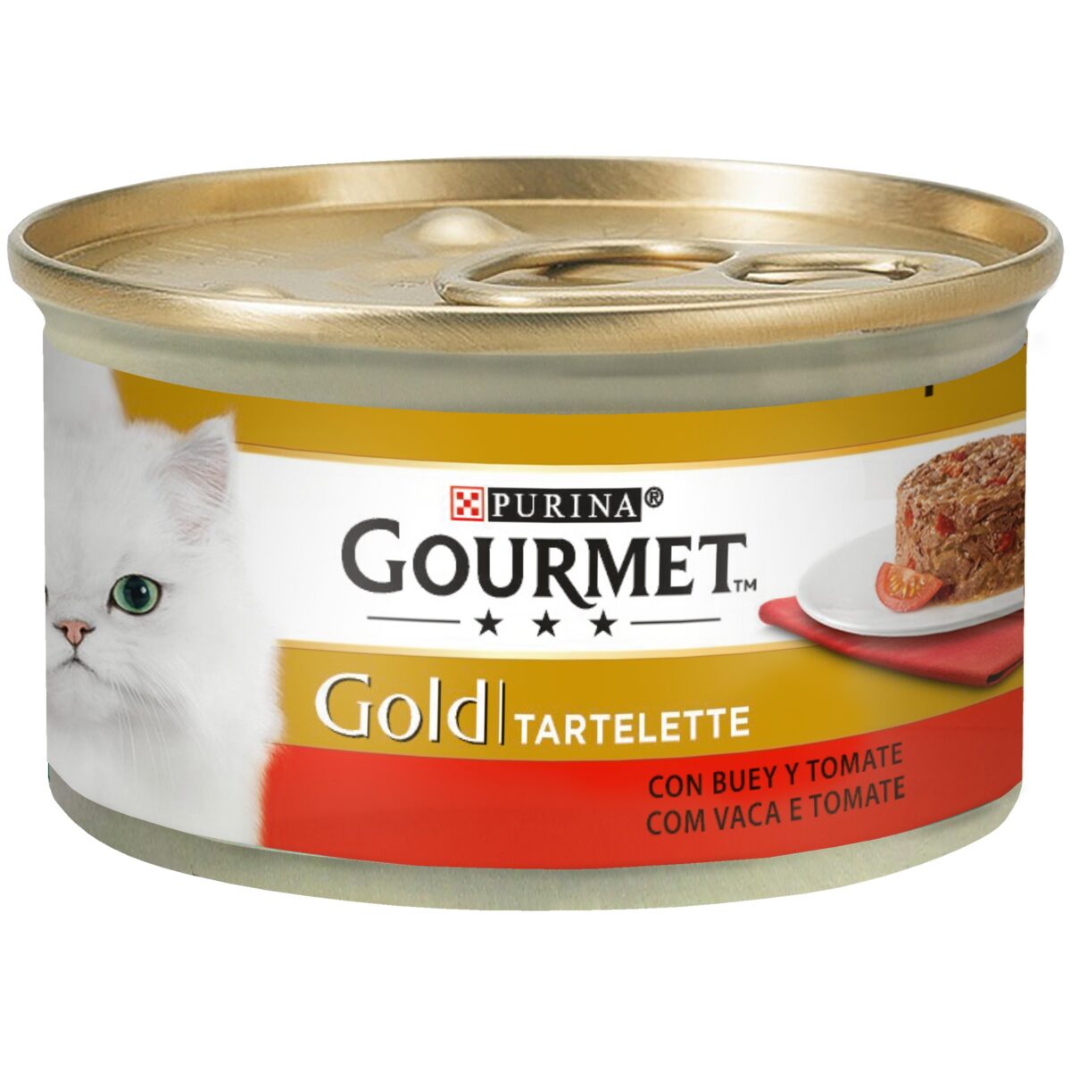 Gourmet Gold Tartelette Vaca_tomate (1) Gourmet Gold Tartelette Vaca com Tomate 85gr - Image 1