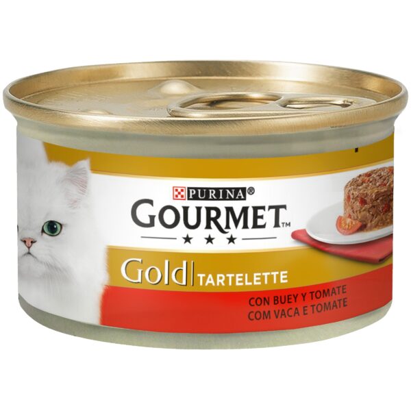 Gourmet Gold Tartelette Vaca com Tomate 85gr