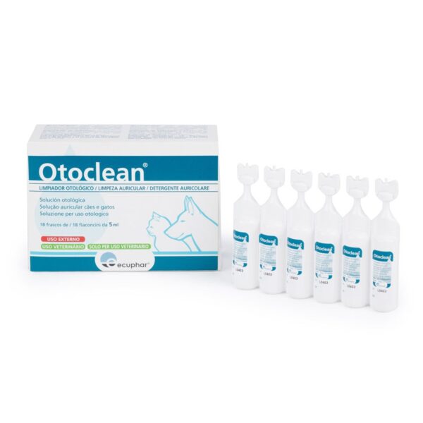 otoclean solução limpeza auricular 18x5ml ecuphar