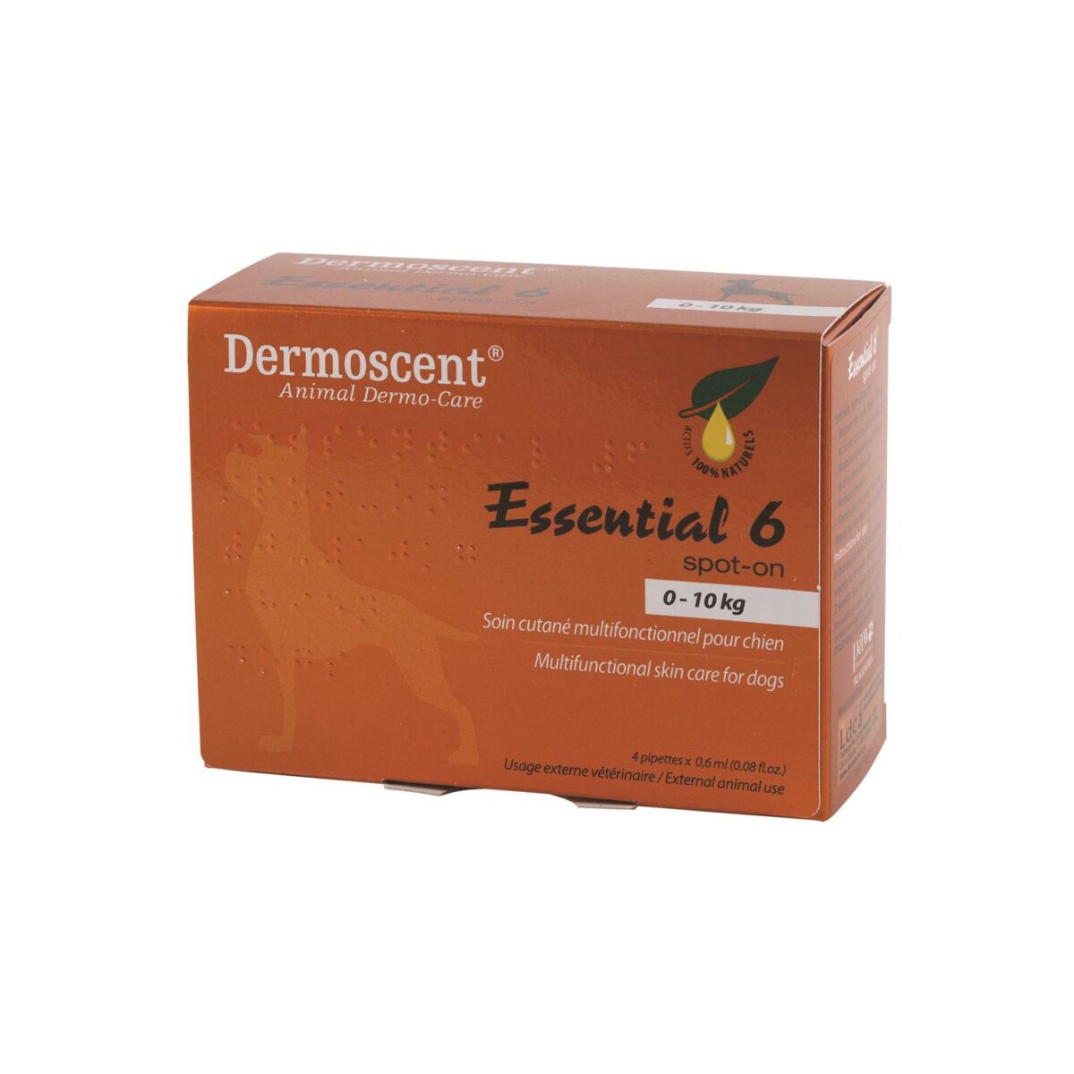 dermoscent essential 6 spot on cães 0-10kg