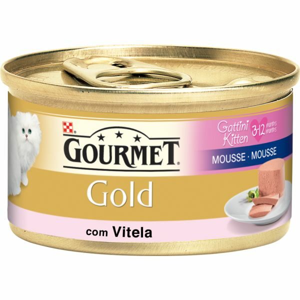 purina gourmet gold mousse kitten vitela 85gr
