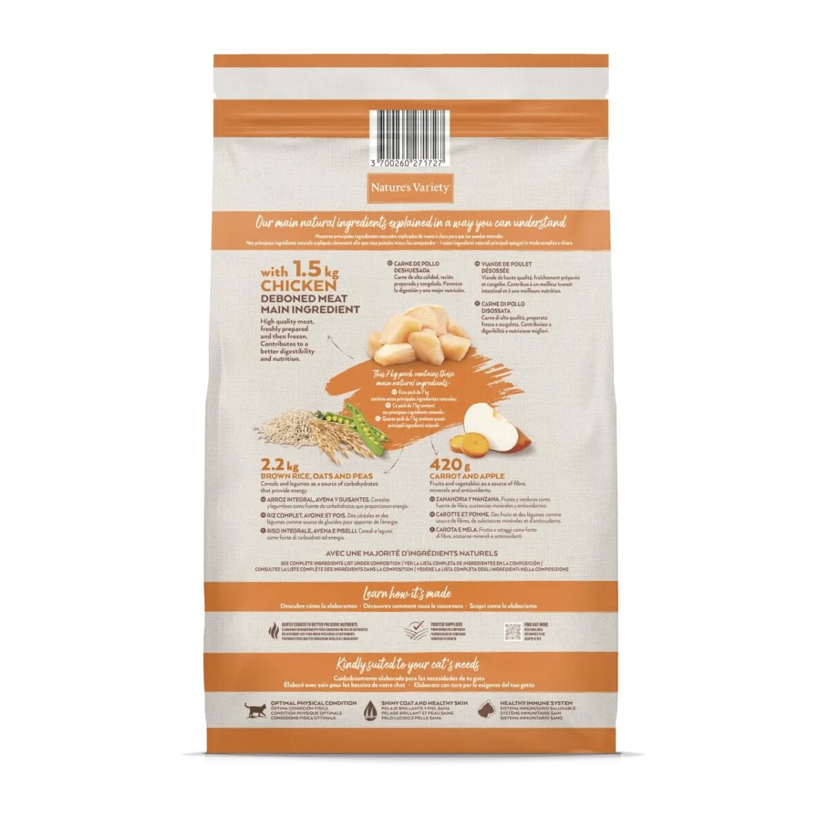 33 NV CAT ORIGINAL FRANGO 7KG WEPET