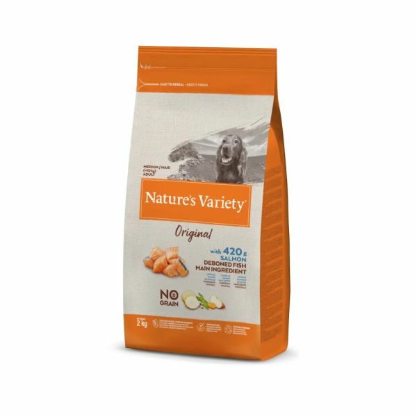 Nature's Variety Dog Original No Grain Medium/Maxi Salmão