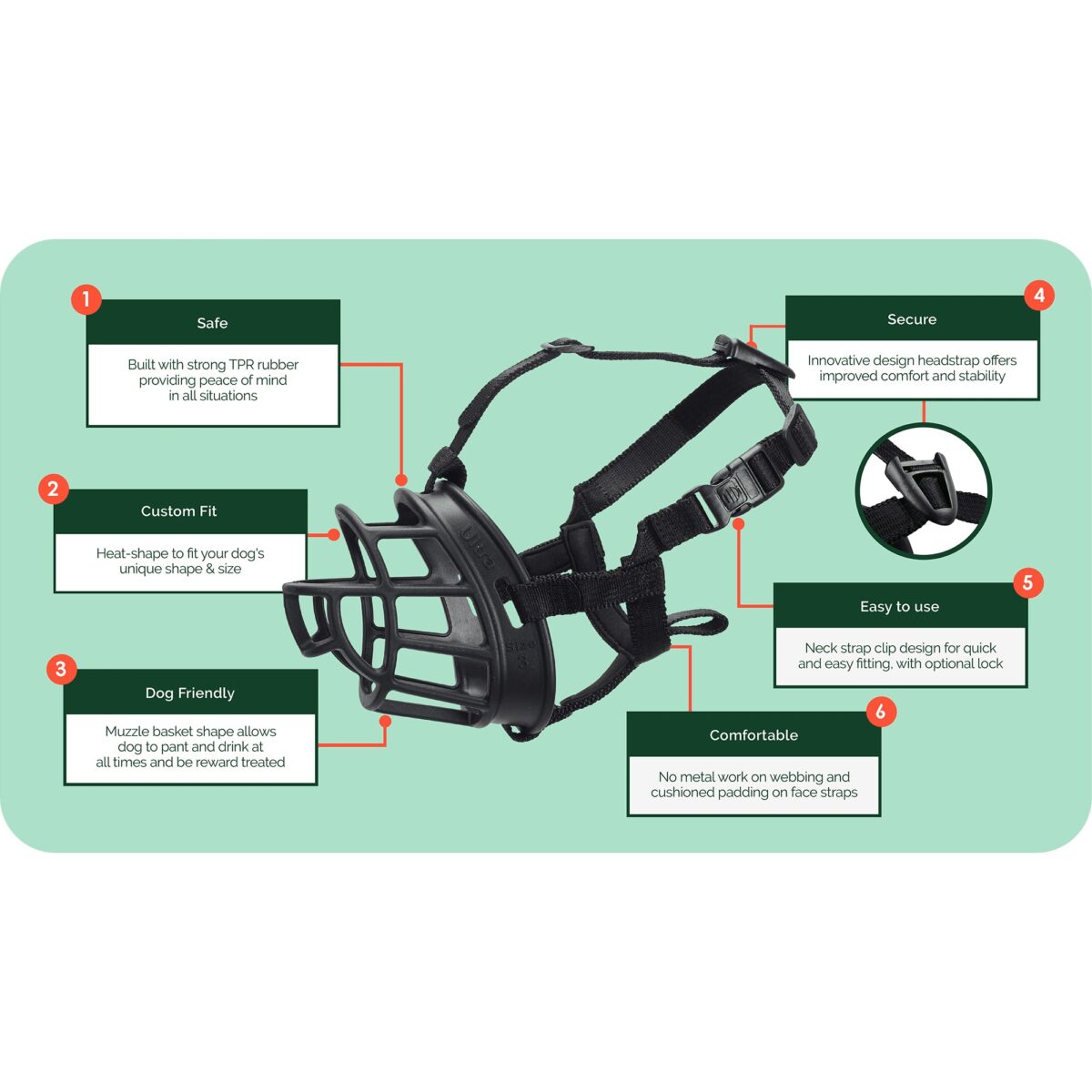 Açaime Baskerville Ultra Muzzle - Image 2