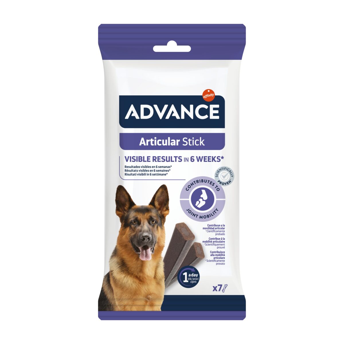 ADV DOG SNACKS ARTICULAR CARE STICK 155 GR WEPET