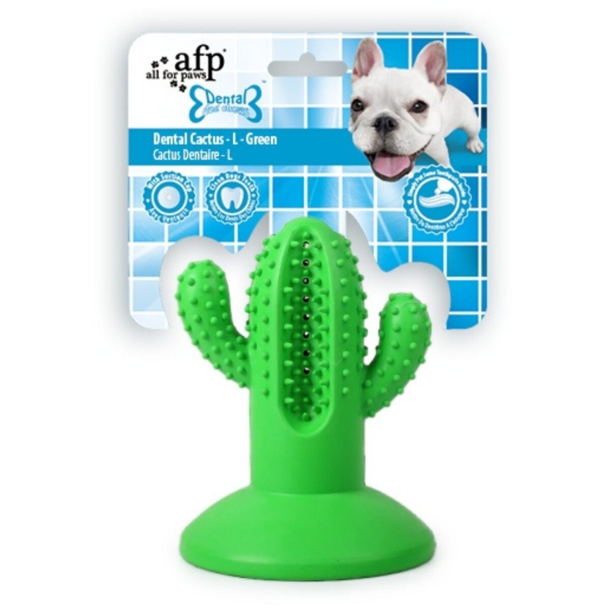 brinquedo cão afp dental chews verde l