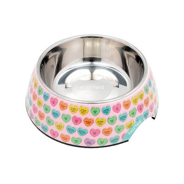 FUZZYARD BOWL CANDY HEARTS