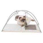 Tapete de Arranhar/Brincar em Sisal e Pelúcia 60x33x42cm - Image 5