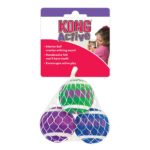 kong cat active balls w/bells