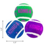 Kong Cat Active Tennis Balls w/Bells - Image 4