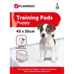 puppy training pads 45x35cm 10 unflamingo